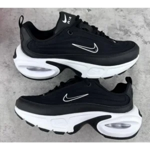 Premium Nike Airmax Portal Trainer Black White Shoes For Men (SW6709)
