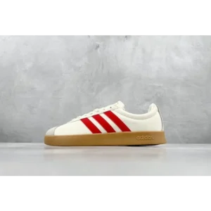 Stylish Adidas Court Vl Cream Red Shoes For Men (SW6184)