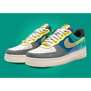 Stylish Undefeated X Nike Air Force 1 Low Patent Shoes For Men (SW5807)