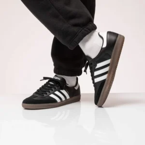 Premium Adidas Samba Black To Black Shoes For Men (SW5875)