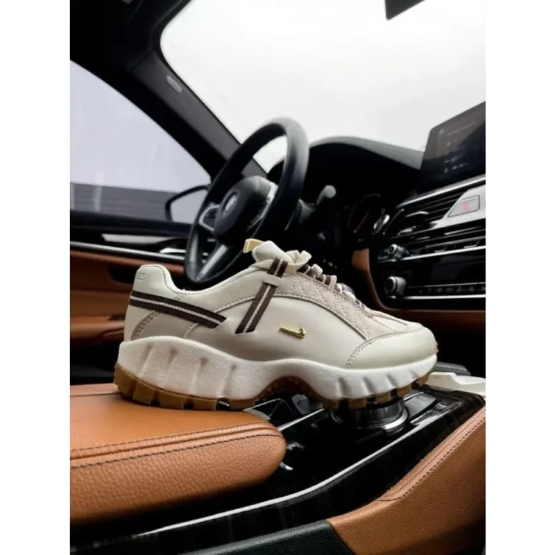 Trendy Nike Air Humara Lx Jacquemus Light Bone Gold Shoes For Men (CSO4475)