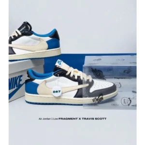 Premium Nike Air Jordan Retro 1 X Travis Scott Shoes For Men (HOF843)