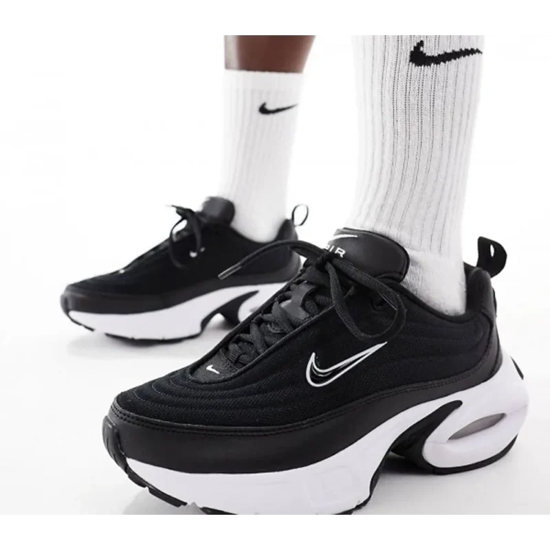 Trendy Nike Air Max Portal Trainer Black White Shoes For Men (SW6626)
