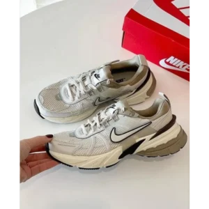 Premium Nike V2k Run Light Orewood Brown Shoes For Men (SW5882)