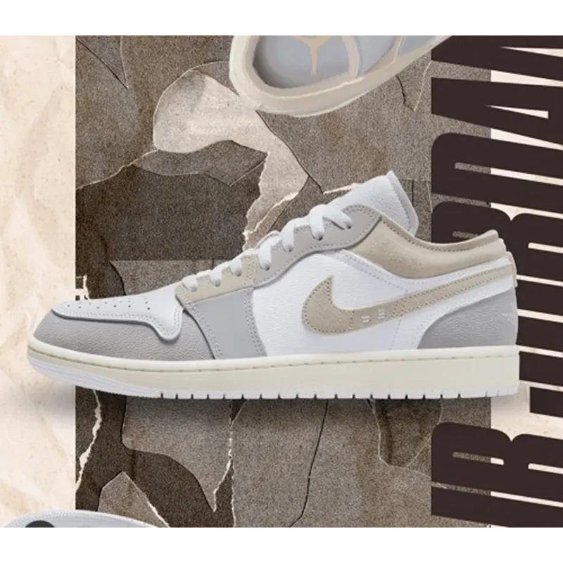 Trendy Jordan Retro 1 Low SE Craft Tech Grey Shoes For Men (SHUB643)