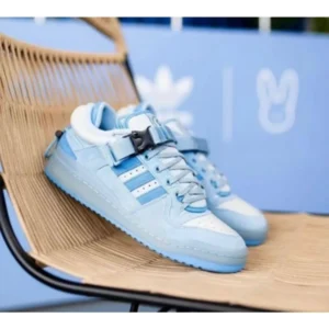 Trendy Adidas Fourm Bad Bunny Tint Blue Shoes For Men (SHUB531)