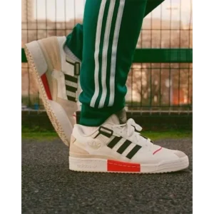 Stylish Adidas Forum Exhibit Low Cloud White Shoes For Men (SW5774)