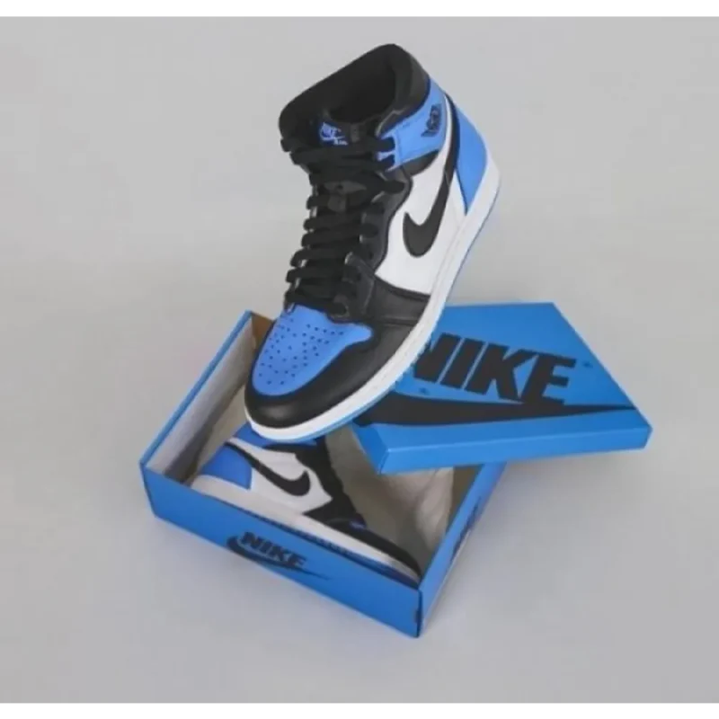 Trendy Nike Air Jordan 1 Unc Toe Shoes For Men (SW6771)