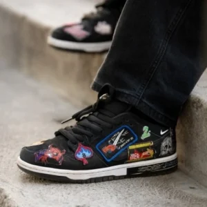 Trendy Nike Sb Dunk Low Neck Face Shoes For Men (CSO4555)