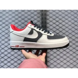 Premium Nike Air Force 1 Low Cream Brown Shoes For Men (QT330)