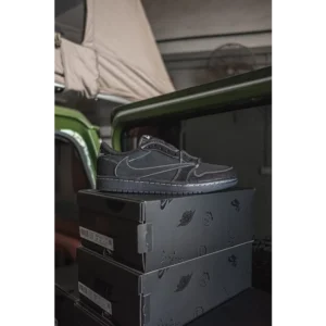 Classy Nike Air Jordan Retro 1 Low X Travis Scott Shoes For Men (SHH07721)