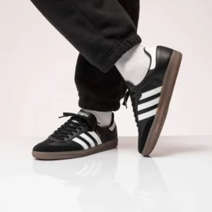 Premium Adidas Samba Black To Black Shoes For Men (QT281)