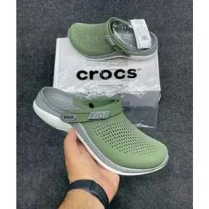 Premium Crocs Lite Ride 360 Army Green For Men (HOF848)