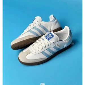 Premium Nike Samba White Sky Blue For Men (HOF850)