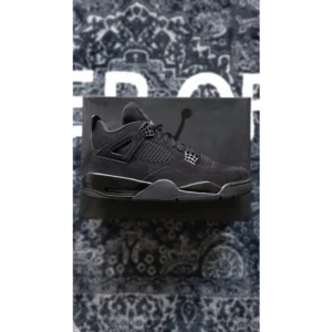 Premium Nike Air Jordan 4 Black Cat Shoes For Men (SW6226)