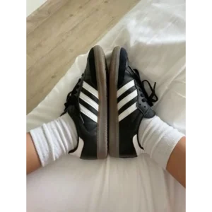 Premium Adidas Samba Black Shoes For Men (HOF851)