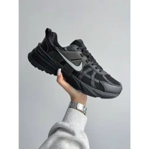Trendy Nike V2k Run Black Shoes For Men (SW6210)