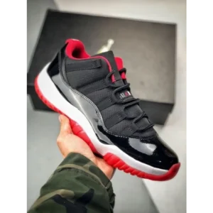 Trendy Nike Air Jordan 11 Low Bred Shoes For Men (SW6788)