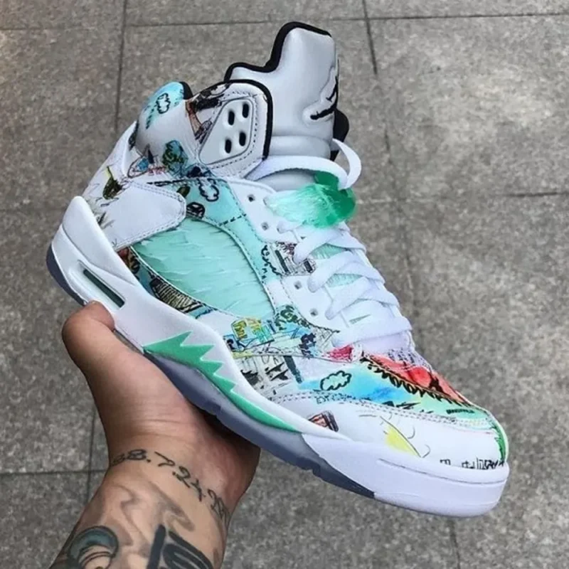 Stylish Nike Jordan Retro 5 Wings Shoes For Men (SW5792)