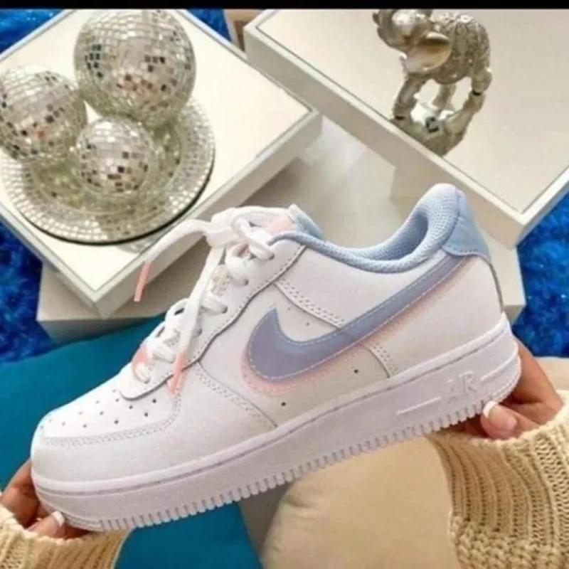 Trendy Nike Air Force 1 Lv8 Gs Double Swoosh Shoes For Men (SHUB553)
