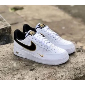 Trendy Nike Air Force 1 Lv8 Gs Double Swoosh White Shoes For Men (SHUB554)