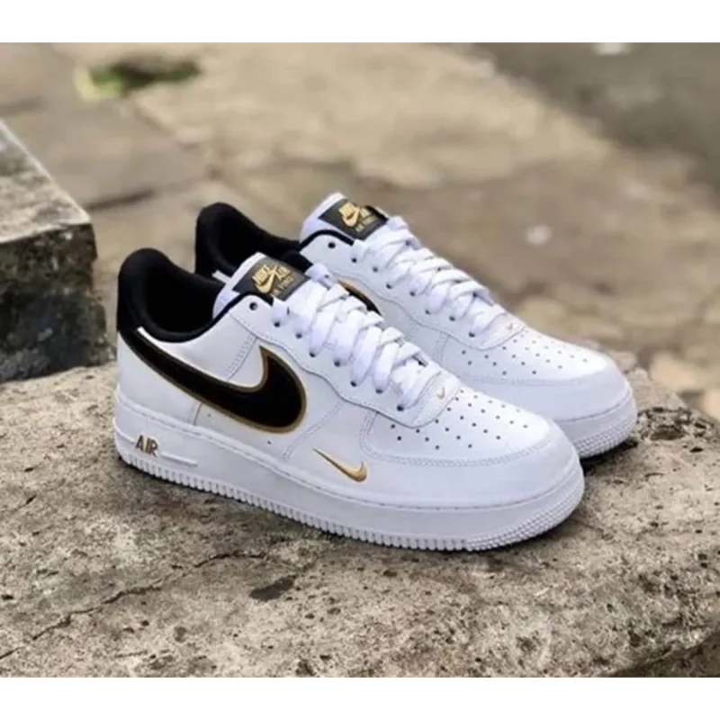 Trendy Nike Air Force 1 Lv8 Gs Double Swoosh White Shoes For Men (SHUB554)