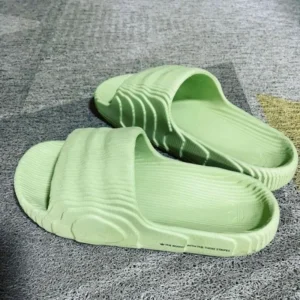 Classy Adidas Adilette 22 Lime Slides For Men (BH1026)