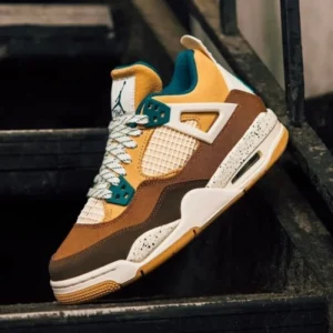 Stylish Nike Air Jordan Retro 4 Cacao Wow Shoes For Men (SW5635)