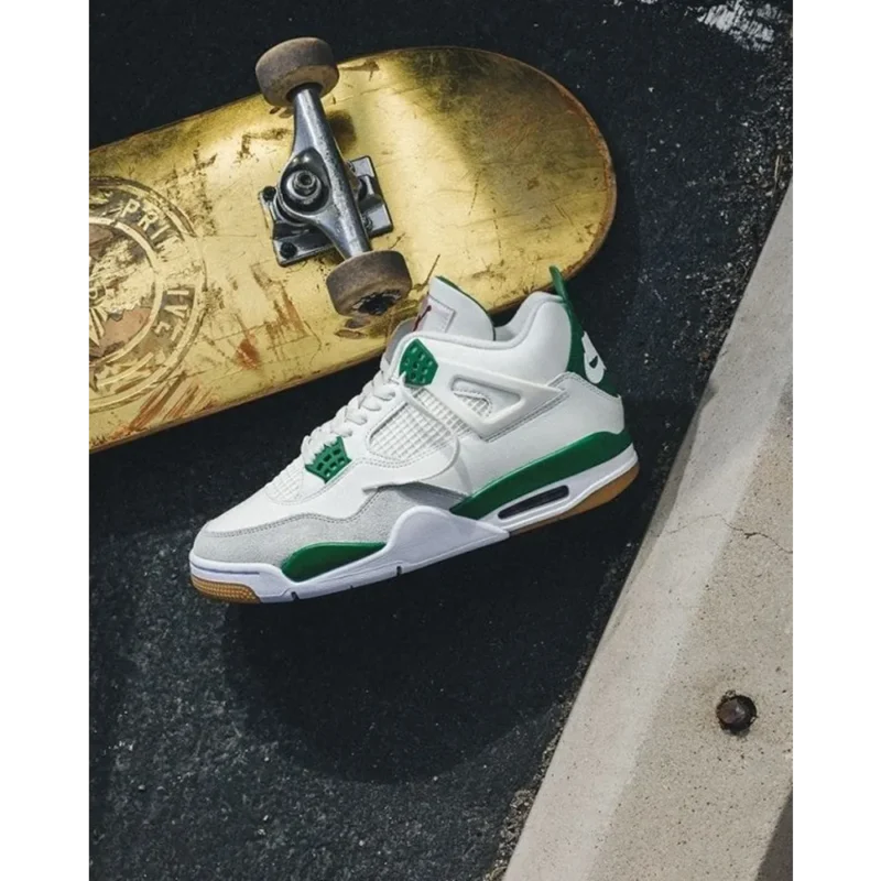 Premium Nike Air Jordan Retro 4 Pine Shoes For Men (SW6176)