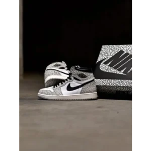 Trendy Air Jordan Retro 1 Elephant Print Shoes For Men (SHUB768)