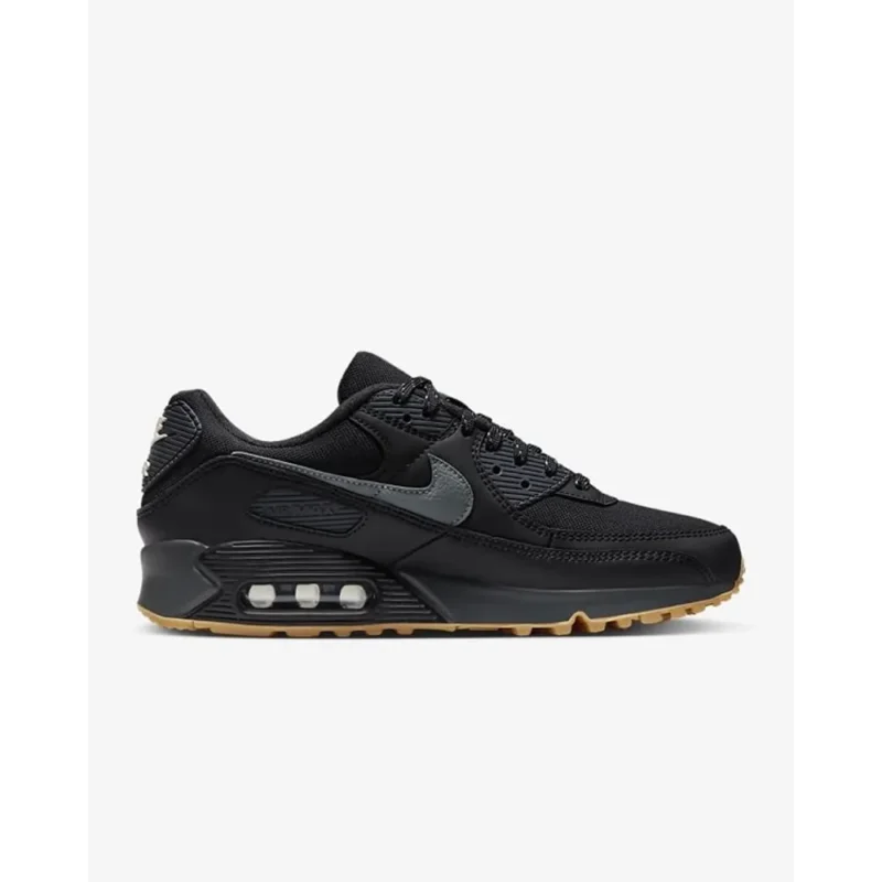 Trendy Nike Air Max 90 Black Gum Shoes For Men (SW6794)