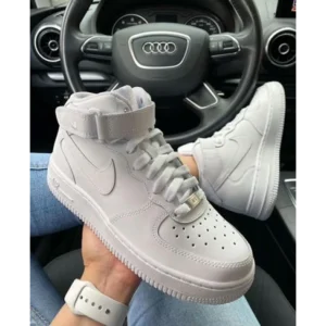 Premium Nike Air Force 1 Mid White Shoes For Men (QT248)