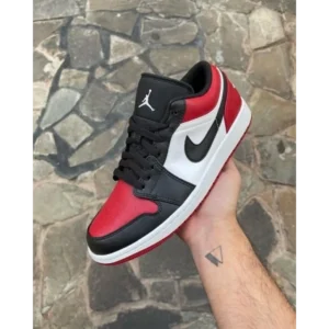 Trendy Nike Air Jordan 1 Low Bred Toe Shoes For Men (SW6239)