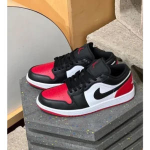 Imported Nike Air Jordan Retro 1 Low Bred Toe Shoes For Men (SW5741)