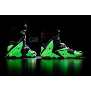 Trendy Nike Lebron 11 Gator King Glow In Dark Shoes For Men (CSO4559)