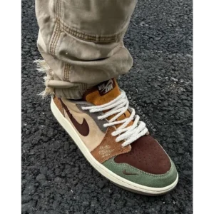 Imported Zion Williamson x Air Jordan 1 Low Shoes For Men (SW5909)