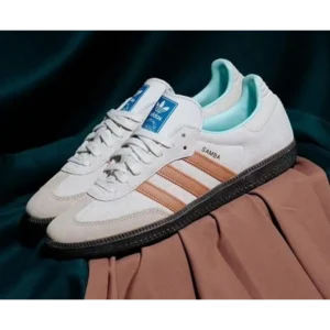 Trendy Adidas Samba White Clay Shoes For Men (SHUB697)