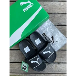 Trendy Puma Divecat Black Slide For Men (BH975)