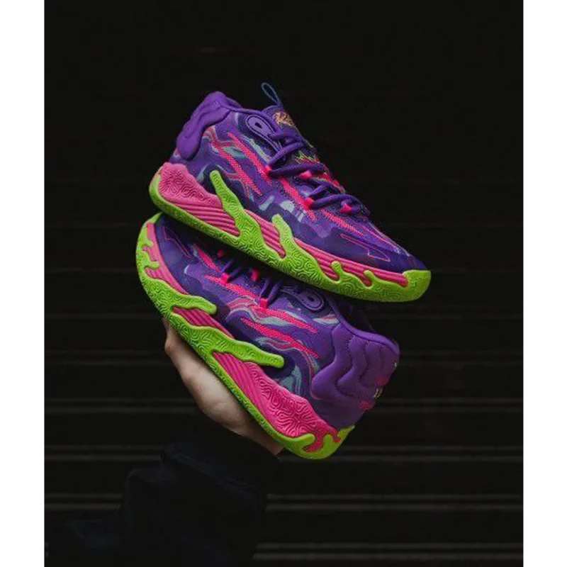 Premium Puma Lamelo Mb 03 Toxic Shoes For Men (GF1302)