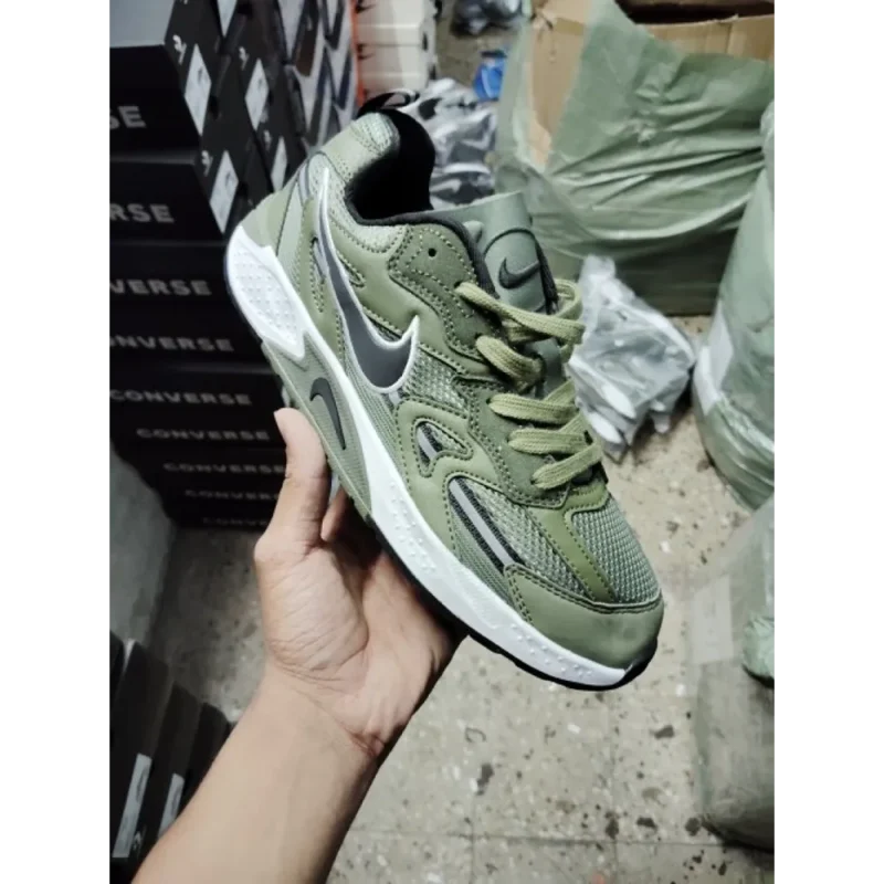 Trendy Nike Jam Midnight Navy Gold Shoes For Men (CSO4561)