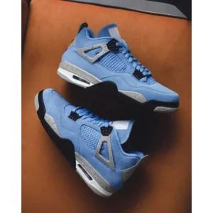 Trendy Nike Air Jordan 4 University Blue Shoes For Men (BH1076)