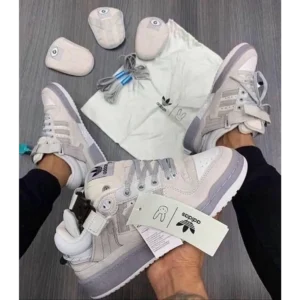 Trendy Adidas Bad Bunny Grey Shoes For Men (SHUB498)