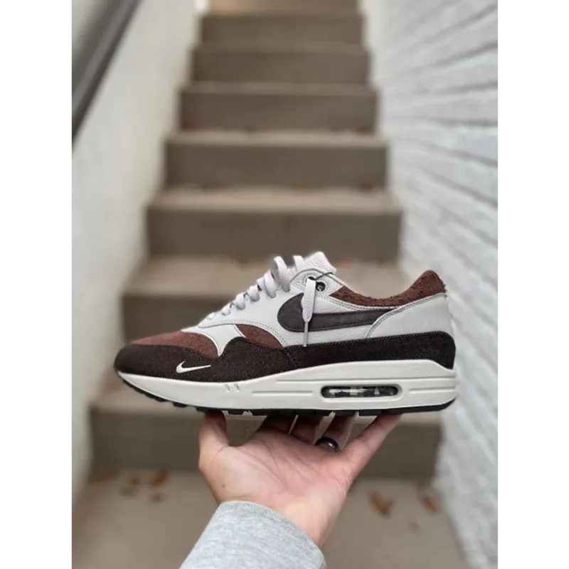 Premium Nike Air Max 1 Brown Stone Shoes For Men (QT289)