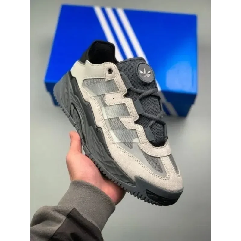 Imported Adidas Niteball Grey Shoes For Men (SOS2823)