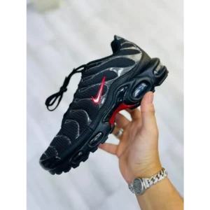 Trendy Nike Air Max Plus Black Silver Shoes For Men (SW6242)