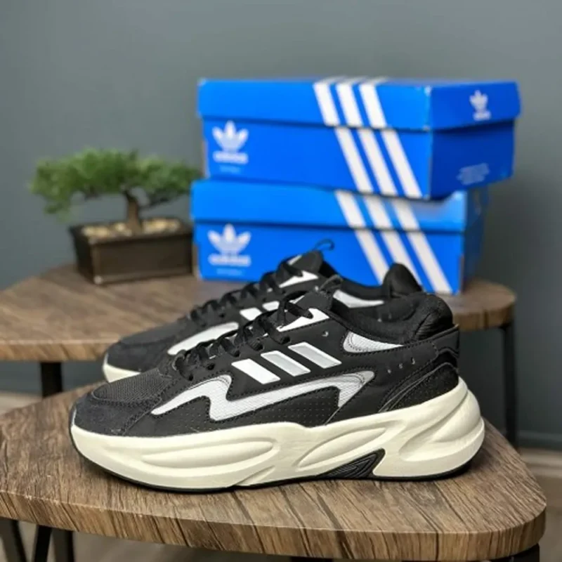 Premium Adidas Ozwave Black White Shoes For Men (GF1356)