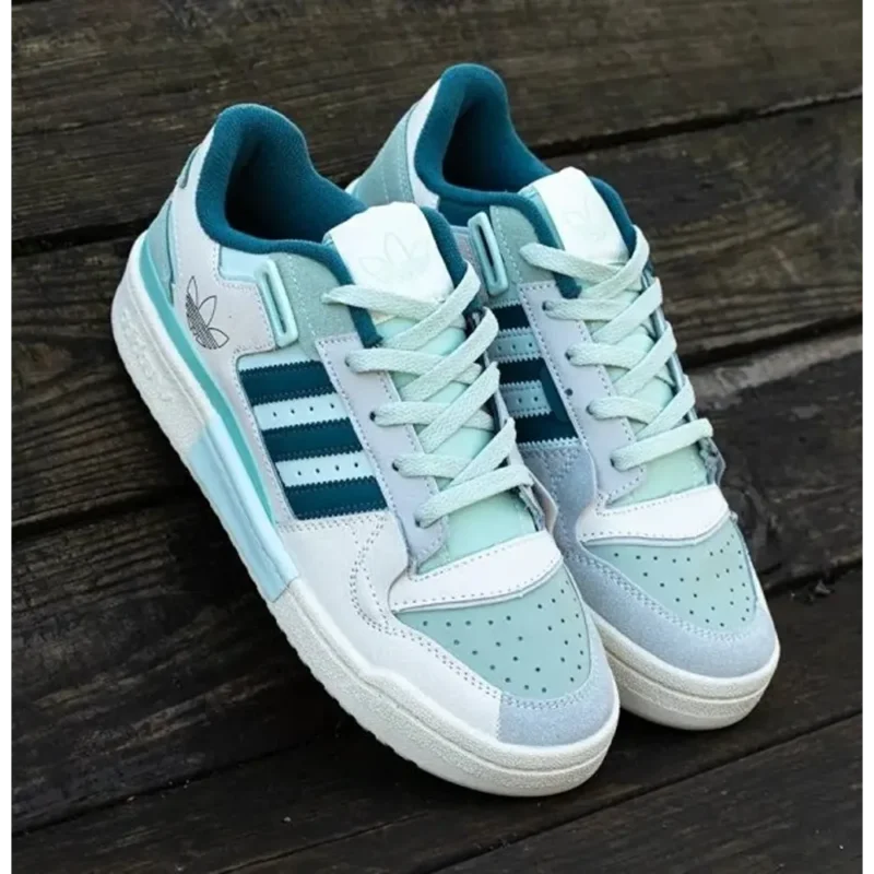 Imported Adidas Forum Exhibit Low Mint Green Shoes For Men (SW5914)