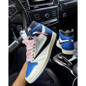 Trendy Nike Air Jordan Retro 1 X Travis Scott Shoes For Men (SHUB716)