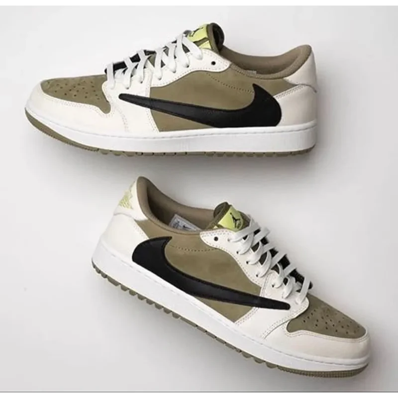 Trendy Nike Air Jordan Retro 1 X Travis Scott Shoes For Men (SHUB717)