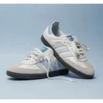 Stylish Adidas Samba Halo Blue Shoes For Men (HOF927)